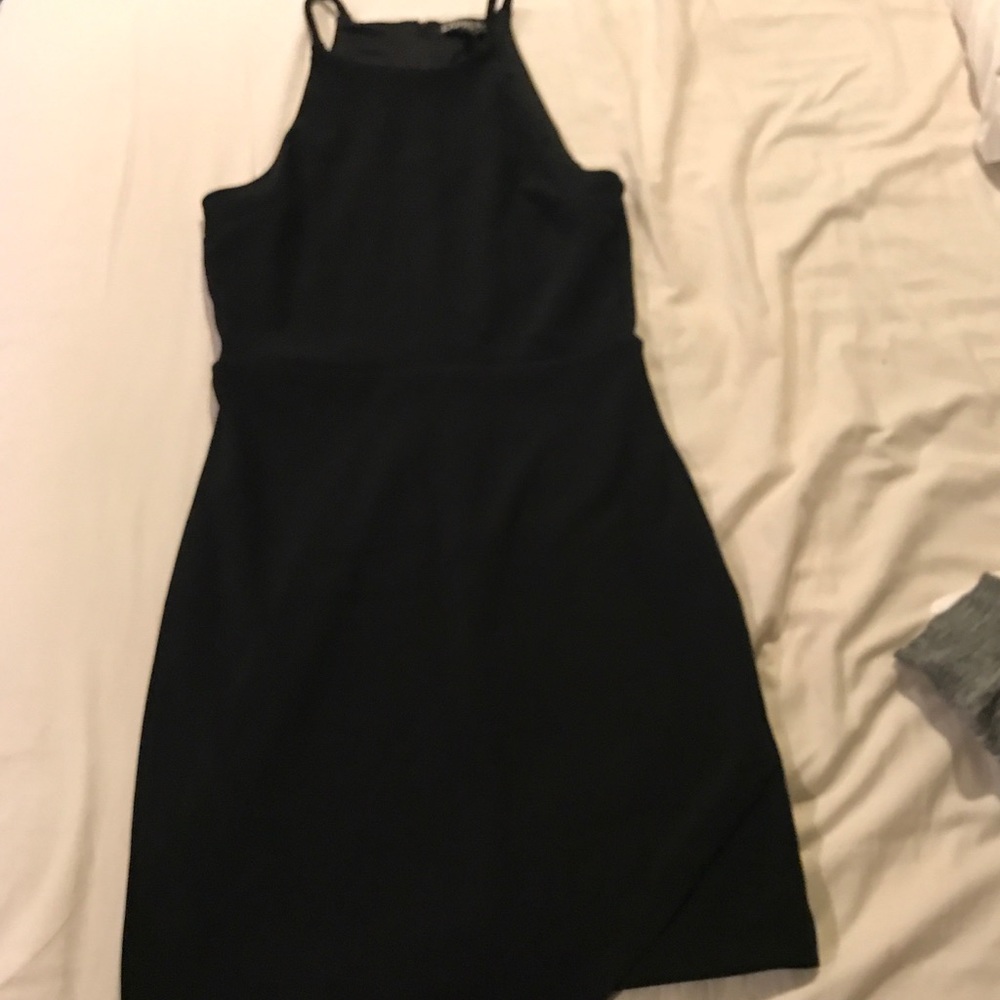 Express black mini dress